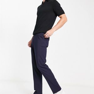 ASOS Men’s Slim Navy Smart Pants 32W 34L